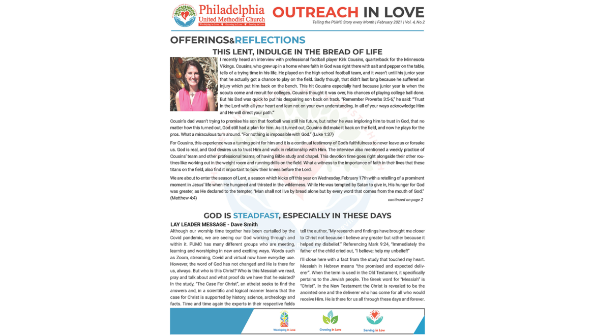 Outreach in Love – Feb.