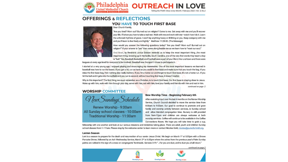 Outreach in Love – Feb.