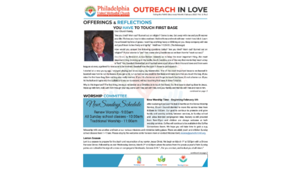 Outreach in Love – Feb.