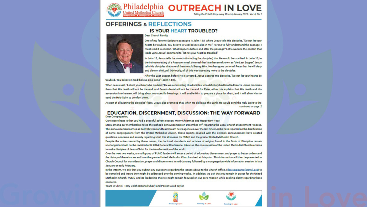 Outreach in Love – Jan 2023