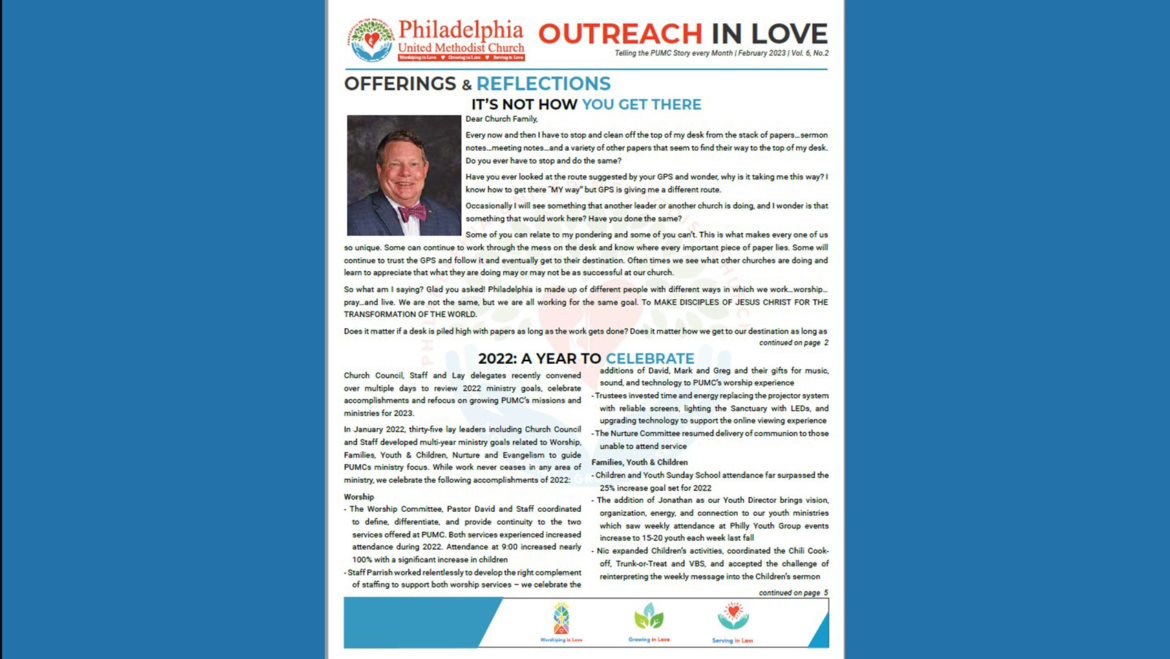 Outreach in Love – February 2023