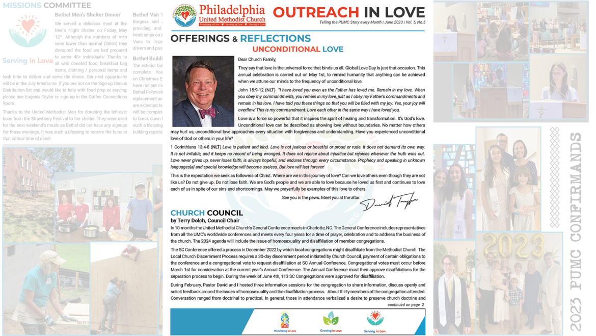 Outreach in Love – May/June 2023